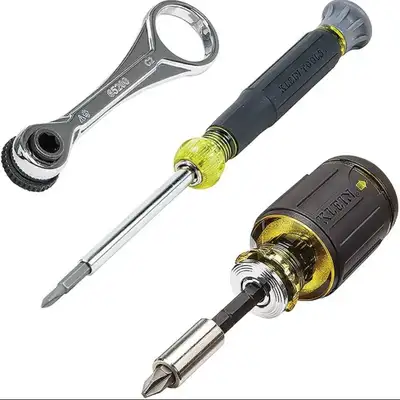 Klein Tools Screwdriver and Mini Ratchet Set, View more