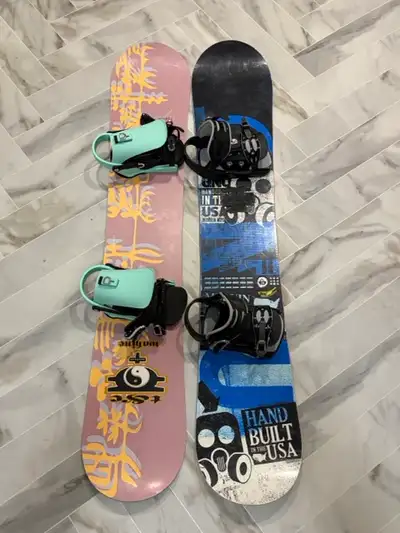 snowboard and bindings set 154/156 cm, View more