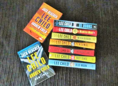 Lee Child…REACHER NOVELS… Hardcovers, View more