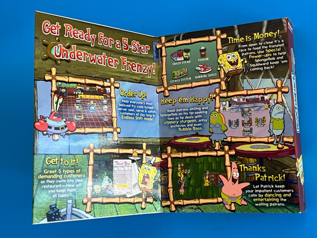 SpongeBob SquarePants Diner Dash 2007 Windows PC CD-ROM Game in PC Games in Belleville - Image 3