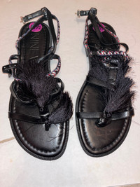 Nine West women’s sandals black/sandales femmes 