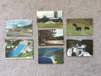 Vintage Post Cards from Ontario and British Columbia 