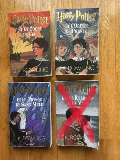 LIVRE * HARRY POTTER * grand format (12$chaque)), View more
