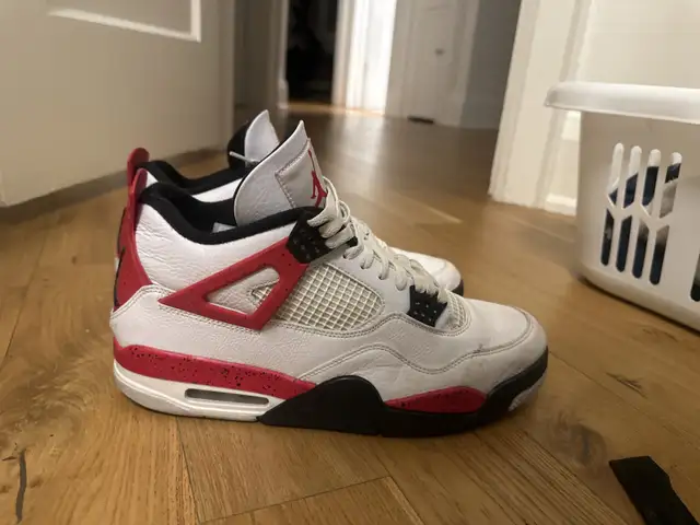 Jordan 4 Red Cemenr in Men's Shoes in City of Toronto - Image 2