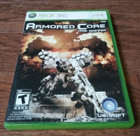 Armored Core For Answer (Microsoft Xbox 360, 2008)  With Manuals