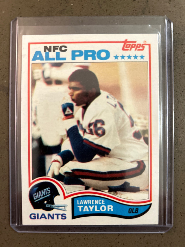 1982 Lawrence Taylor Rookie Card in Arts & Collectibles in Markham / York Region