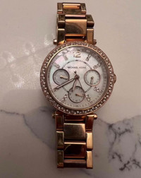 Reduced-Michael Kors Rose Gold Watch