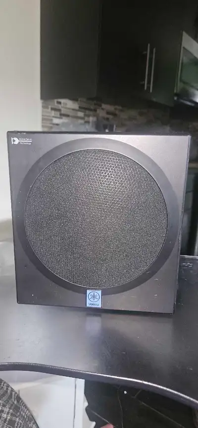Yamaha Compact Powered Subwoofer - Good Condition (Tested & Work, View more