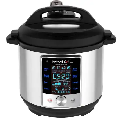 The second largest Instant Pot model, the 6-quart Max model features nine cooking methods (including...