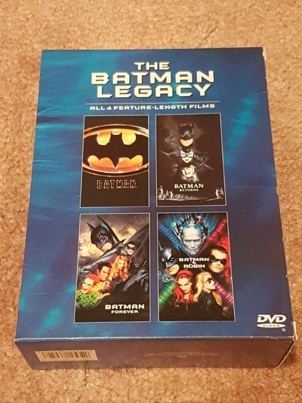 BATMAN 4 MOVIES COMPLETE BOX SET **LIKE NEW** in CDs, DVDs & Blu-ray in Mississauga / Peel Region - Image 2
