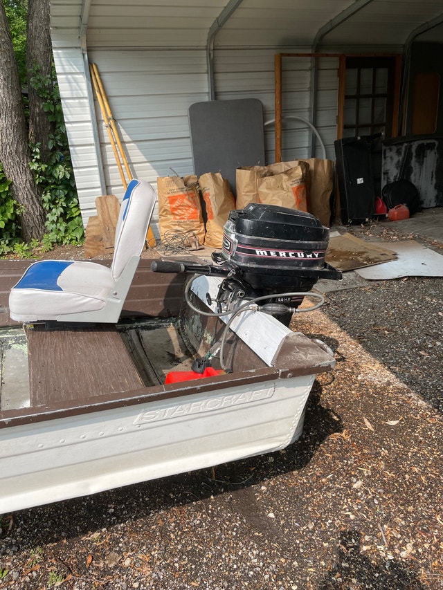 Boat motor & trailer Powerboats & Motorboats Winnipeg Kijiji