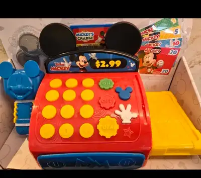 Mickey Mouse Cash Register Set