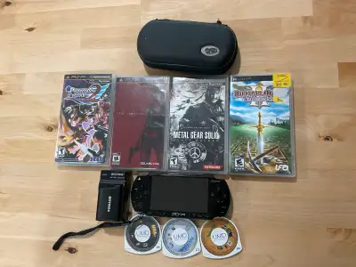 Sony PSP with games , View more
