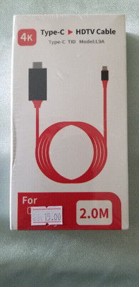 Type C to HDMI TV Cable