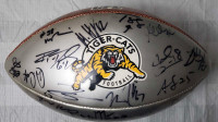 CFL Hamilton Tiger - Cats autographed football NO certificate