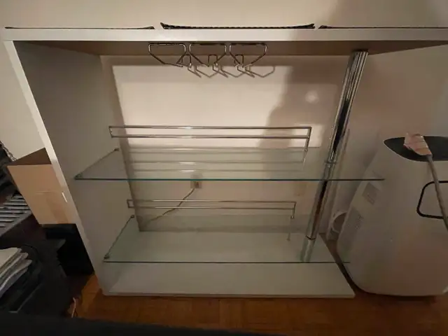 Glass Dining Bar unit (white)62863269440259128