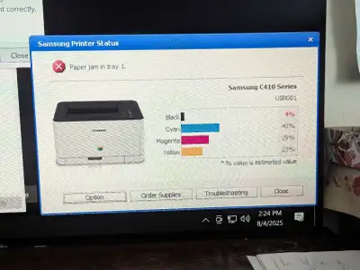 Samsung C410 Flour Laser Printer, View more