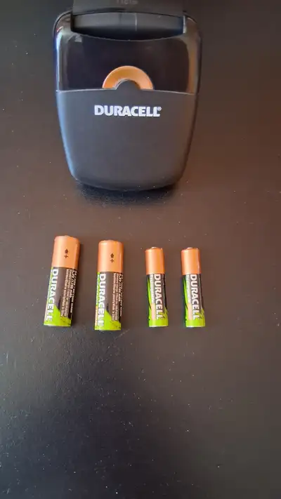 Duracell Rechargeable Unit with Batteries, View more