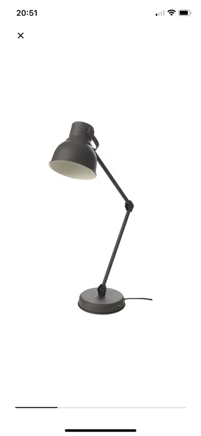 IKEA Hektar Work Lamp - Dark Gray, View more