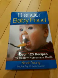 Blender baby food book