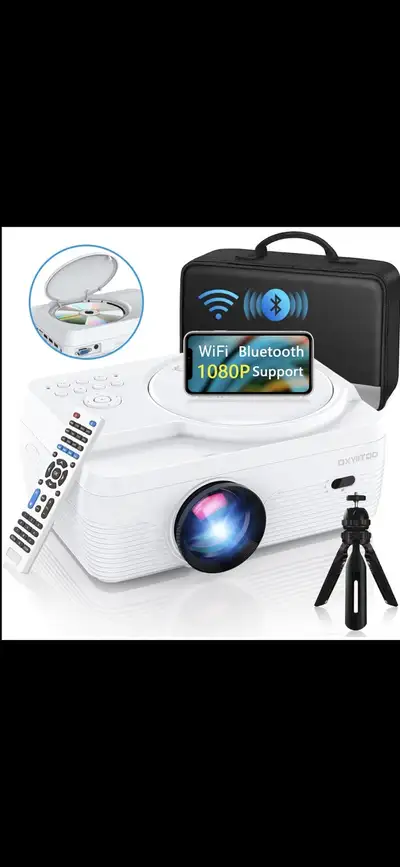 Dxyiitoo WiFi Home Theater Projector, View more