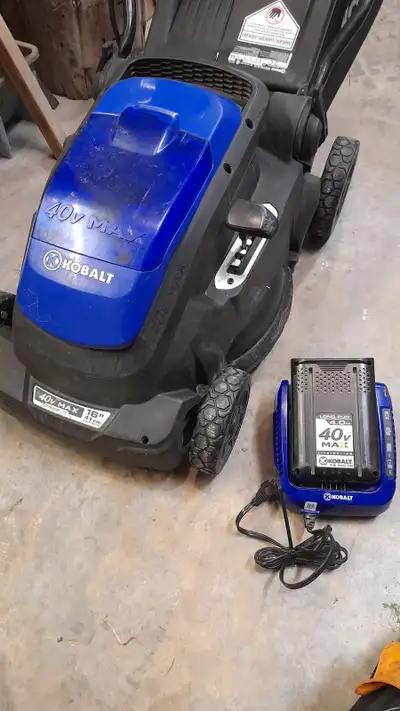 Kobalt 40V Max 16-inch Cordless Lawn Mower, View more