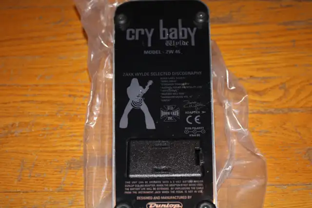 Jim Dunlop ZW45 Zakk Wylde Signature CryBaby Wah Effects Pedal in Amps & Pedals in Oshawa / Durham Region - Image 6