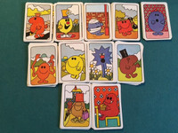 Vintage The Mr. Men SNAP Card Game