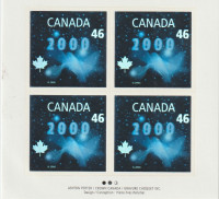 Sheet of 4 1999/2000 Hologram stamps