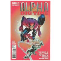 Alpha: Big Time #0 Issue is #0.1  Marvel Comics Origin Of ALPHA