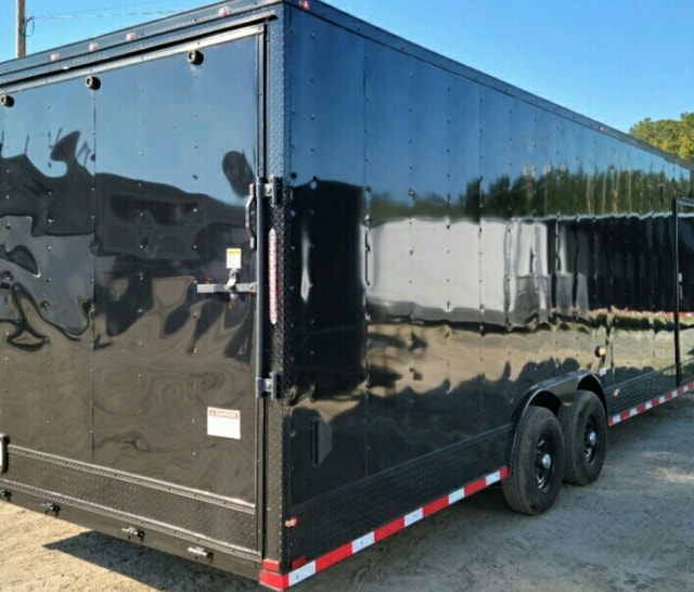 New 8.5x20 24 28 Enclosed Trailers Cargo & Utility Trailers Sudbury