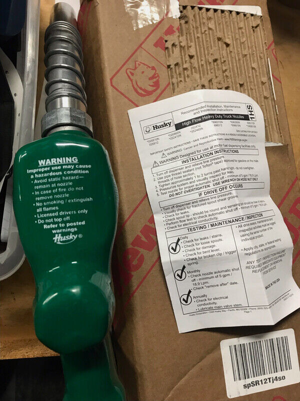 HUSKY HS 1 INCH DIESEL NOZZLE NEW + 3 NOTCH HOLD OPEN CLIP in Arts & Collectibles in Mississauga / Peel Region - Image 4