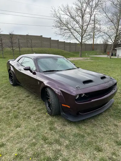 RARE. There are lots of Challengers out there, but not the Hellcat Redeye with 797HP in Hellraisin p...