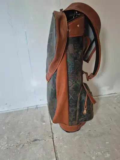 Vintage golf caddy. Perfect for a summer activity or a first time new player. Used a few times . Mak...