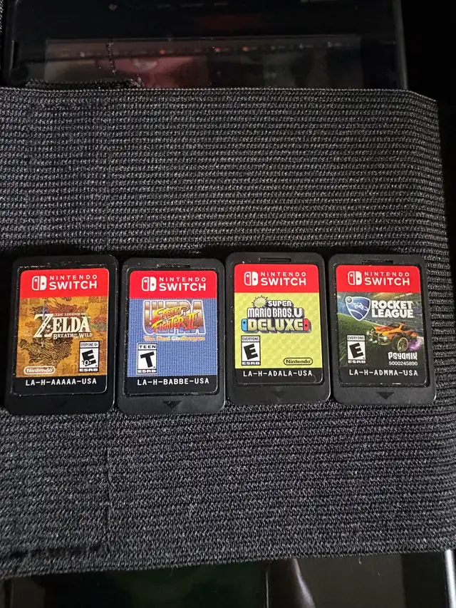 Nintendo Switch With carrying case and games548862559246755843