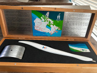 Replica of the Vancouver 2010 Winter Olympics.