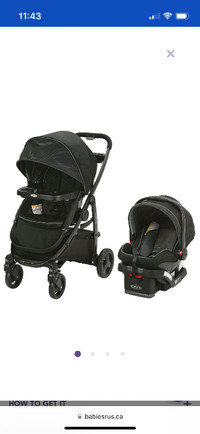 Graco modes click and connect stroller and car seat