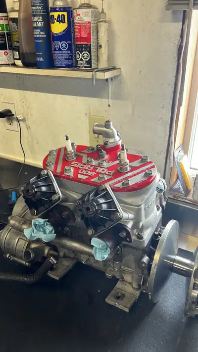 Selling a freshly Rebuilt "Completely stock 800 Engine from a " 2002 RMK. It comes with engine, clut...