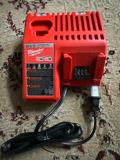 Milwaukee M12 M18 Charger brand new firm price, View more