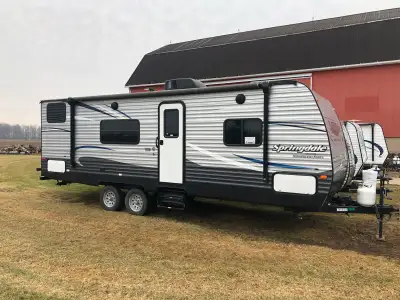 Late model travel trailers for rent 19’ trailers $400/weekend, $600/week 26’ trailers $450/weekend,...