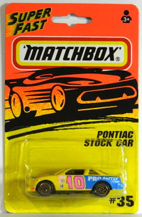 Matchbox Superfast 1/64 Pontiac Stock Car Diecast