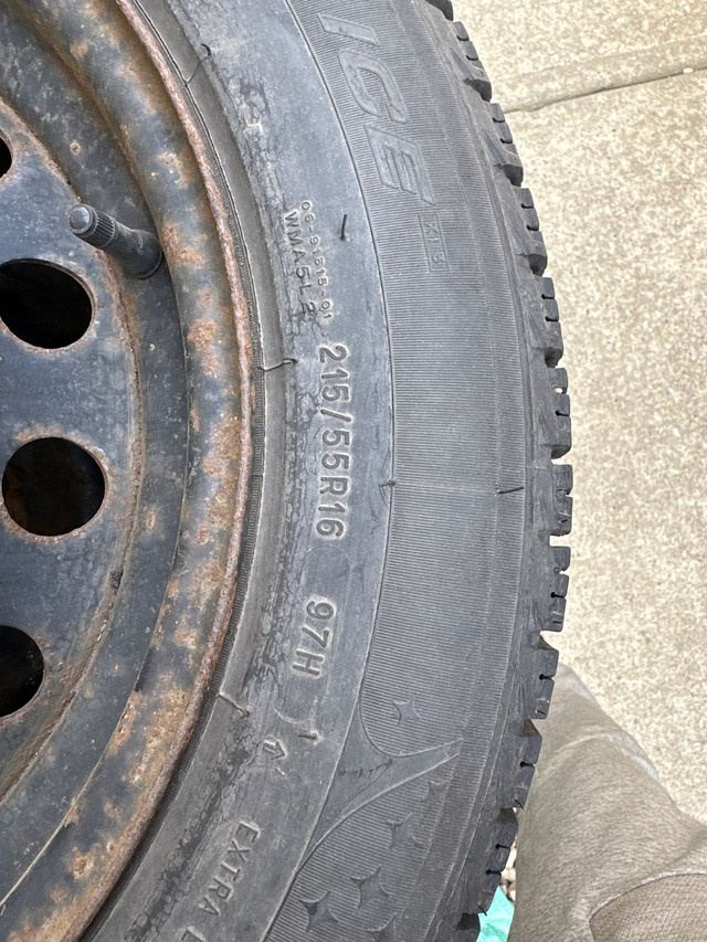 Winter tires and rim for Honda Civic  in Tires & Rims in Edmonton - Image 2