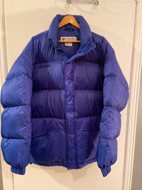 Men’s Columbia Winter Jacket Down filled Large