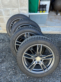 Michelin X Ice Tires on Envy Rims 215 50 R17