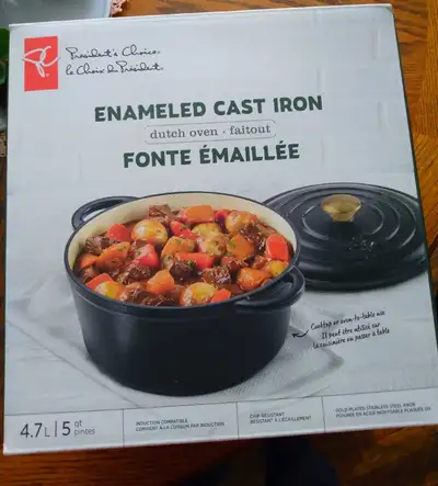 Cast Iron Dutch Oven -New , View more