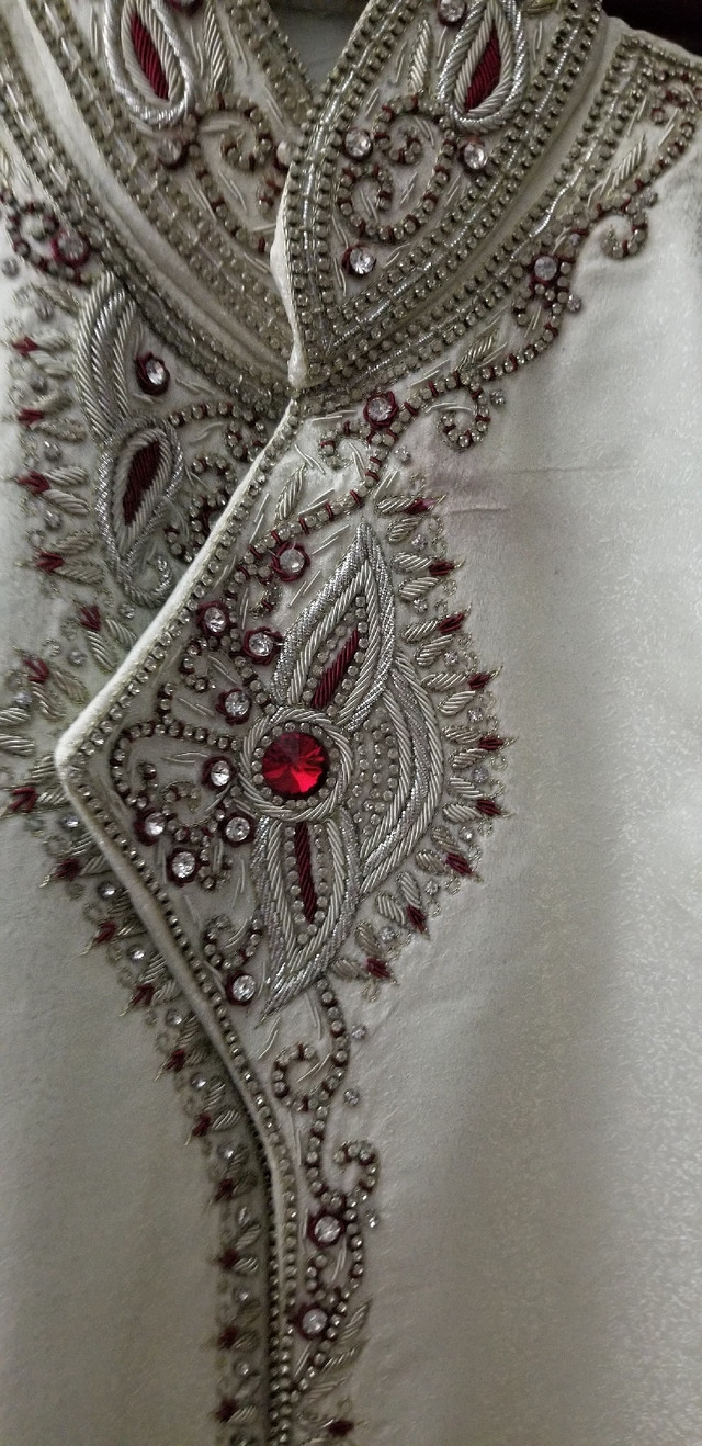 PAKISTANI INDIAN GROOM SHARWANI +PLUS TURBAN BOTH ARE FOR $50 in Men's in Oshawa / Durham Region - Image 3