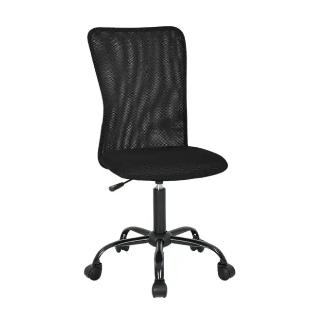 OffiClever Ergonomic Office Back Rolling Swivel Chair, Black in Chairs & Recliners in Markham / York Region - Image 2