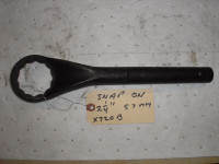 Snap-on 2 1/4" HD Offset Tubular Wrench. Best quality.