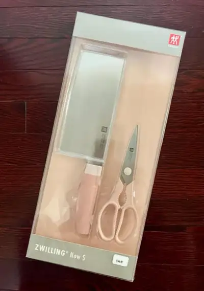 Brand New ***Zwilling*** Now S Set of 2 Knife Set Pink, View more