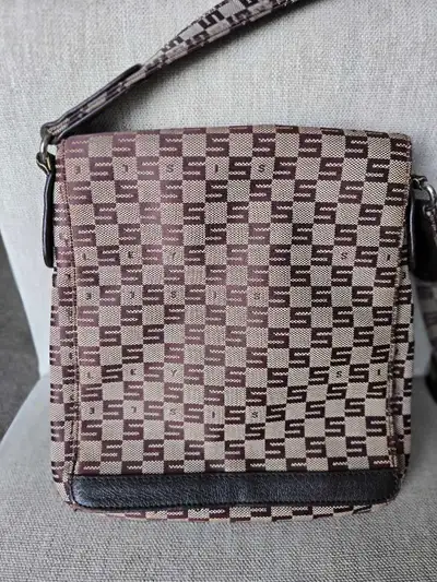 Vintage Sisley Monogram Crossbody Bag - 90s/Y2K Style, View more